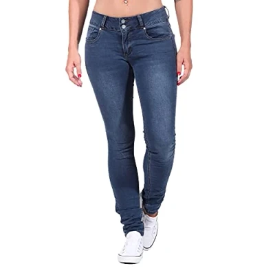 Abbildung von Buena Vista Modevertriebs Tummyless Stretch Denim mid Stone S