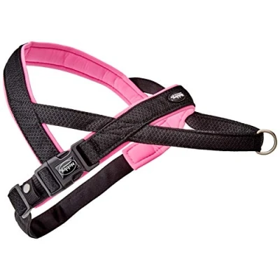 Abbildung von Nobby Norwegergeschirr Mesh Preno, pink L: 60 76 cm + 46 cm, B: 25/35 mm, 1 Stück