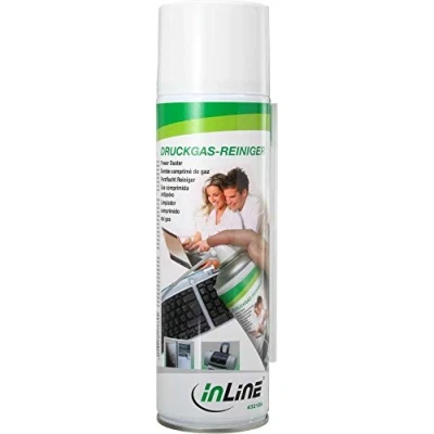 Abbildung von InLine 43218A Power Duster extra starker Druckgas Reiniger Spraydose 400ml