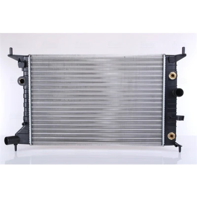 Abbildung von NISSENS 630691 Kühler, Motorkühlung Aluminium 540 378 23 Kühlrippen mechanisch gefügt OPEL: Vectra B Limousine, CC, Caravan