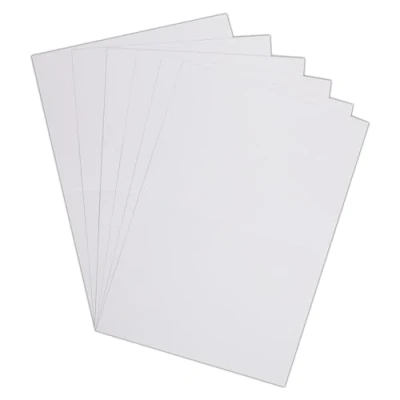 Abbildung von Stephens Blanko Karten und Umschläge, A4, 10 Blatt, weiß, perfekte Unterseite für handgefertigte Karten, personalisierte Grüße, Einladungen, Menükarten mehr