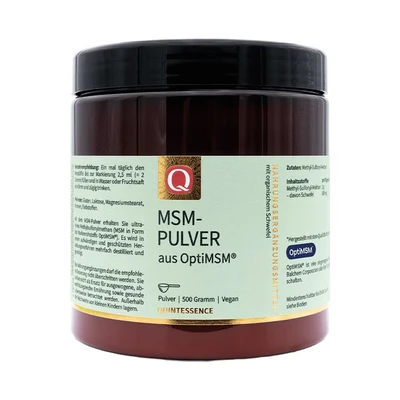 Abbildung von Quintessence OptiMSM® Pulver ohne Zusatzstoffe 500 g
