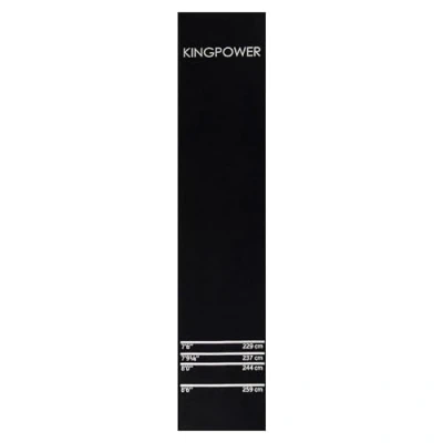 Abbildung von Kingpower Dartmatte Dartteppich Darts Turnier Matte Dart 290x60 cm Schwarz