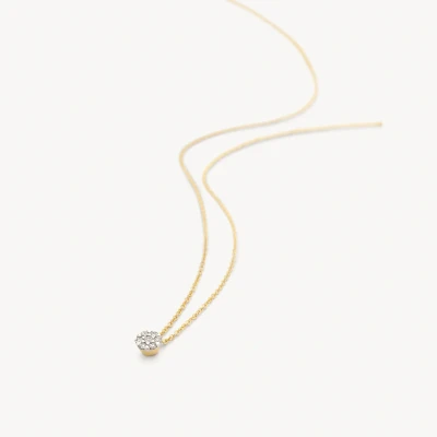 Abbildung von Blush Damen Kette Gold/Weißgold 3616BDI