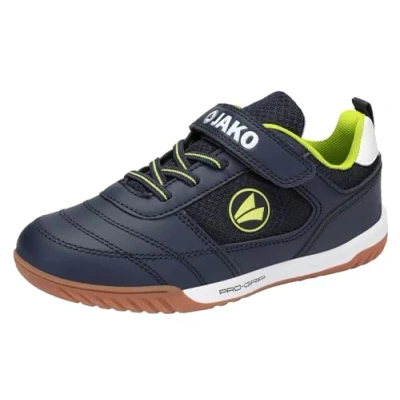 Abbildung von JAKO SH Winger Unisex Fußballschuh Halle für Kinder, Größe: 38, Dark navy/lime Schuhe
