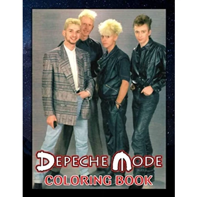 Abbildung von Depeche Mode Coloring Book: Confidence And Relaxation Books For Kid Adult Color Wonder Creativity