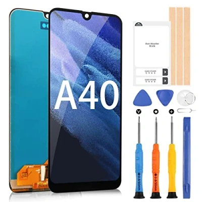Abbildung von LCD Display für Samsung Galaxy A40 Bildschirm SM A405FN/DS A405F/DS Incell Touchscreen Digitizer mit montiertem Glas und Werkzeug