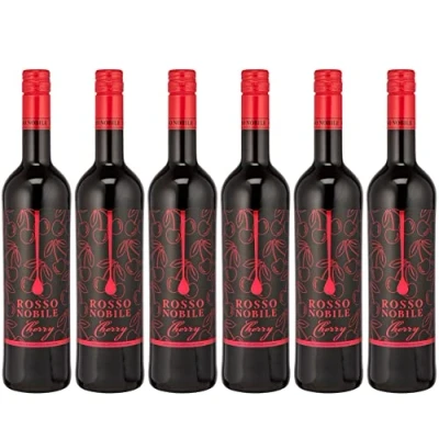 Abbildung von Rosso Nobile Cherry, auf Rotwein basiertes Getränk (6 x 0,75L)