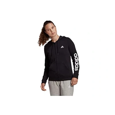 Abbildung von adidas Performance Sweatjacke, Damen, Größe: Small, Black/white