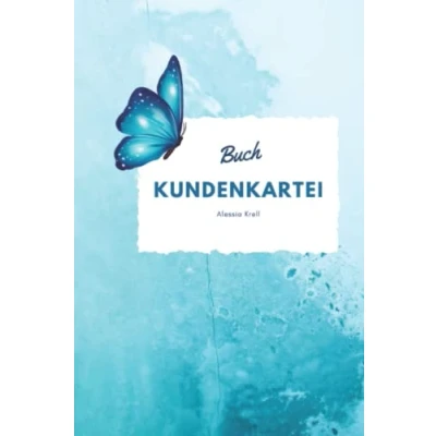 Abbildung von Kundenkartei Buch für Kunden, Adressbuch Kundenkarteikarten Nagelstudio, Wimpernstudio, Kosmetik, Fußpflege: von A bis Z mit 12 Kunden pro Buchstabe, grau gestaltet