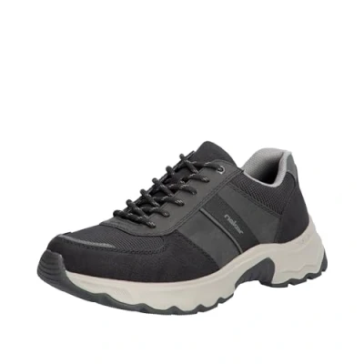 Abbildung von Rieker Sneaker low, Herren, Größe: 42, Asphaltschwarz Schuhe