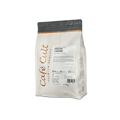 Abbildung von Cafe Cult Kaffee English Caramel ganze Bohnen 1KG