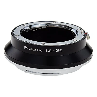 Abbildung von Fotodiox Pro Lens Mount Adapter Compatible with Leica R Lenses on Fujifilm GFX G Cameras