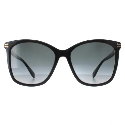 Abbildung von Marc Jacobs Damen MJ 1106/S 807/9O Gläser SONNENBRILLEN Acetat Schwarz Grau Cat Eye Schattiert