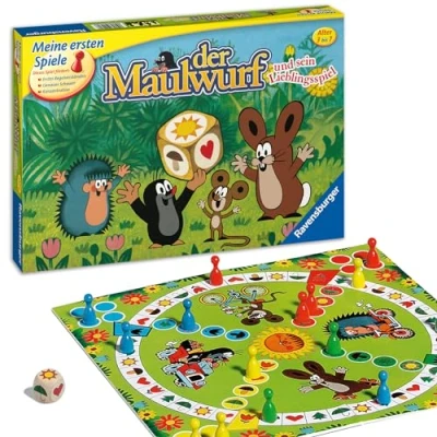 Abbildung von Ravensburger Spiel, Der Maulwurf und sein Lieblingsspiel, Made in Europe, FSC® schützt Wald weltweit