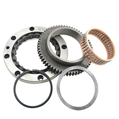 Abbildung von AHL Starterkupplung Anlasser Freilauf mit Starterzahnkranz für Yamaha V Star XVS1100 1999 2009 / Drag 1100 Classic 2000 2008