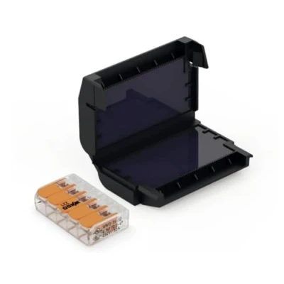 Abbildung von CellPack 407861 EASY PROTECT/215 Gelbox für Verbindungsklemmen flexibel: 0.2 4 mm² starr: 1 St. Schwarz