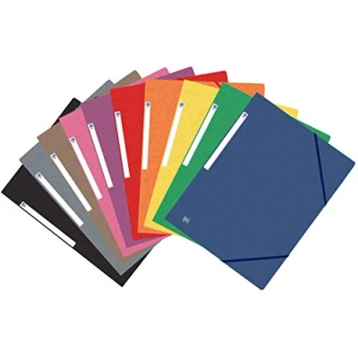Abbildung von Oxford Eckspannermappe Top File, DIN A4, sortiert Style