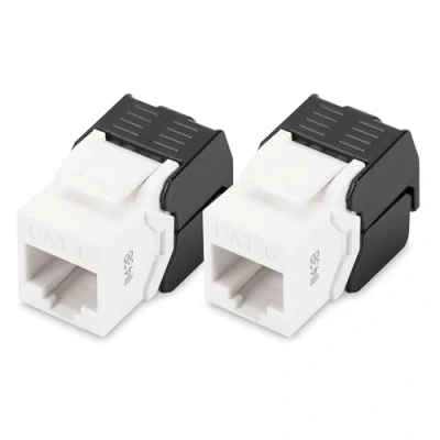 Abbildung von Assmann DIGITUS CAT 6 Keystone Modul, ungeschirmt 2 Stk.