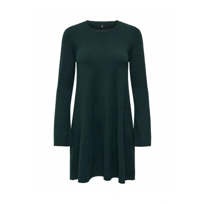 Abbildung von ONLY Onlamalio LIFE Oneck Strickkleid, Damen, Größe: XS, Scarab