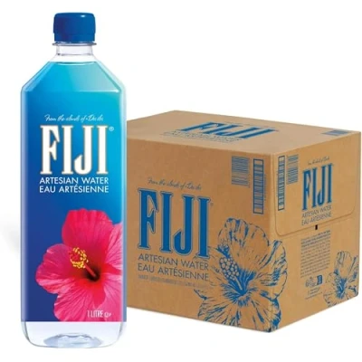 Abbildung von FIJI Water 1000 ml / 1 l, natürliches Quellwasser, 12er Pack (Einweg, 12 x ml)