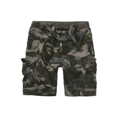 Abbildung von Brandit Packham Vintage Shorts, Herren, Größe: 40x36, Darkcamo