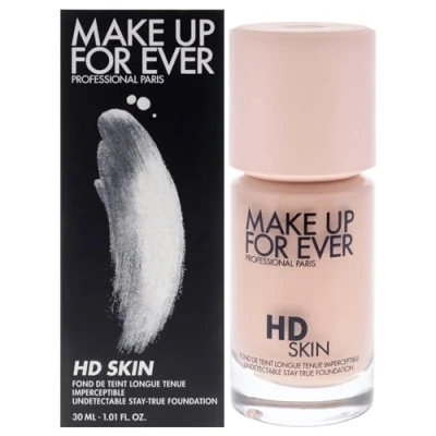 Abbildung von Make Up For Ever HD Skin Foundation 30ml (Various Shades) 1R12 Cool Ivory