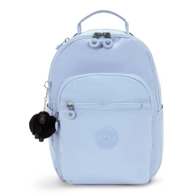 Abbildung von Kipling Seoul S Kleiner Rucksack, Cloudy Sky Blue (Blau)