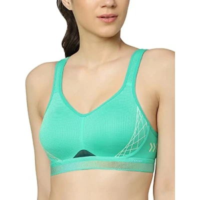 Abbildung von Triaction by Triumph Cardio Cloud Sportbh mit starker Stützkraft, Damen, Größe: 75A, Mint green