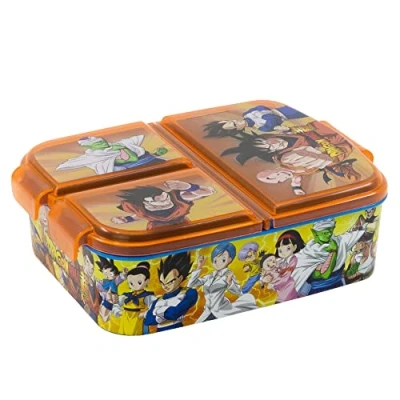 Abbildung von Tinisu Lunchbox Dragon Ball Brotdose Kinder Sandwichbox, Kunststoff
