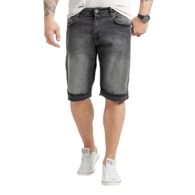 Abbildung von Rock Creek Bermudas Herren Shorts Jeansshorts Denim Grau RC 2430