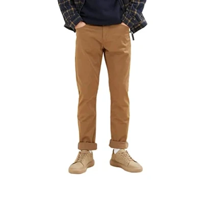 Abbildung von TOM Tailor Stoffhose, Herren, Größe: 32x32, Otter brown