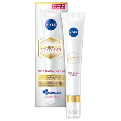 Abbildung von NIVEA Cellular Luminous 630 Anti Augenringe Augenpflege Creme (15 ml), Augencreme für mit feuchtigkeitsspendender Formel, hergestellt Koffein und Hyaluronsäure