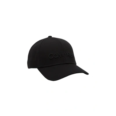 Abbildung von Calvin Klein Embroidery Unisex Cap, Größe: One Size, Black