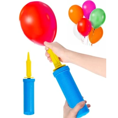 Abbildung von Ballonpumpe Hand Luftballonpumpe Luftpumpe Ballon Luftballon Pumpe Luftballons für Hochzeit Geburtstag Party Dekorationen