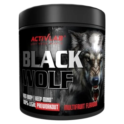 Abbildung von Activlab Black Wolf 1 x 300 g Lemongeschmack, Multifruitgeschmack