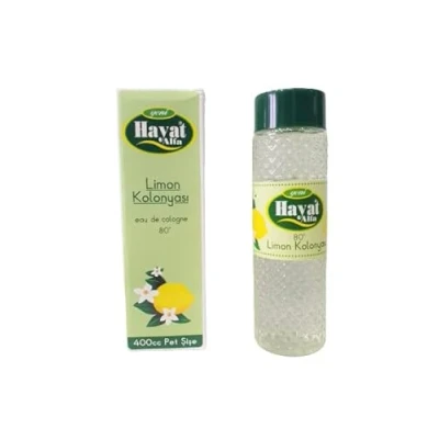 Abbildung von Limon Kolonyasi 400ml 3 Stück, Eau de Cologne Limon, Zitronenduft, Erfrischend, Hautpflege, Duftwasser, Relax, Refreshed