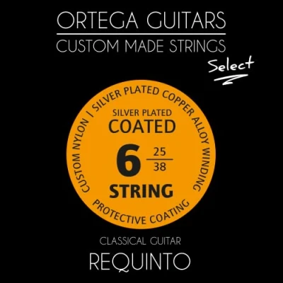 Abbildung von Ortega Guitars Custom Made Strings Select Requinto Gitarre Nylon beschichtet (RQS)