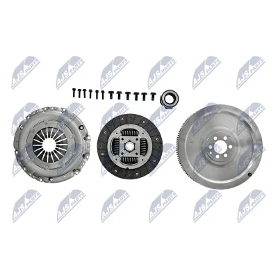 Abbildung von NTY NZS VW 003 Kupplungssatz mit Kupplungsscheibe, Ausrücklager VOLKSWAGEN: Golf 5 Schrägheck, Touran I, Passat B6 Variant, SKODA: Octavia 2 Combi