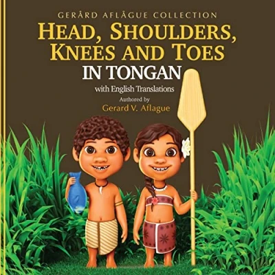 Abbildung von Head, Shoulders, Knees, and Toes in Tongan with English Translations: Teaching