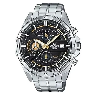 Abbildung von CASIO EDIFICE Chronograph EFR 556D 1AVUEF, Quarzuhr, Armbanduhr, Herrenuhr, bis 10 bar wasserdicht, Stoppfunktion