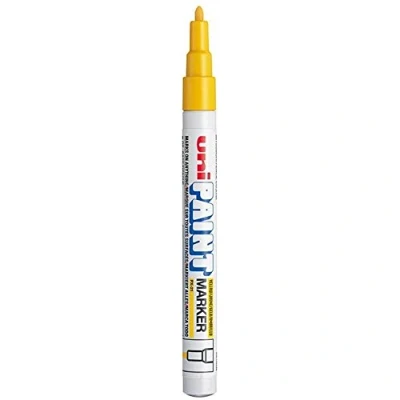 Abbildung von Uni Ball Lackmalstift Paint PX 21 1 1,5 mm gelb