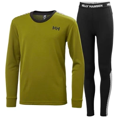 Abbildung von Junior Unisex Helly Hansen Jr HH Lifa Active Set, Grün, 8