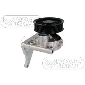 Abbildung von GRAF PA1415 8 Wasserpumpe mit Dichtung ohne Deckel, schaltbare Metall 106 für Keilrippenriementrieb OPEL: Astra K Sports Tourer