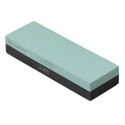 Abbildung von WÜSTHOF Abziehstein J400/2000, 15 x 5 2,5 cm, Schwarz / Grün