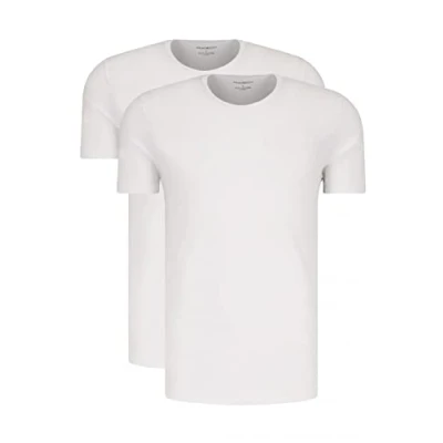 Abbildung von EMPORIO ARMANI Herren 2P O NECK RUNDHALS T SHIRT 2 weiss L
