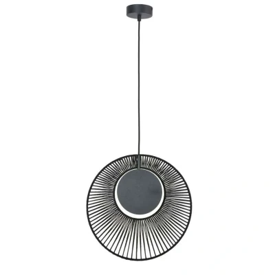 Abbildung von Forestier Oyster Design Hängeleuchte, schwarz