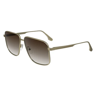 Abbildung von Victoria Beckham Damen VB243S 702 Gläser SONNENBRILLEN Metall Gold Quadratisch Normal