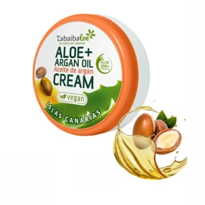 Abbildung von Tabaibaloe Vegan Aloe Vera + Argan Oil Gesichts und Körpercreme 50ml