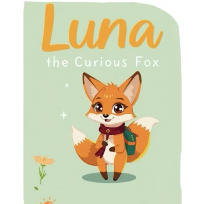 Abbildung von Luna the curios Fox: Coloring Book for kids